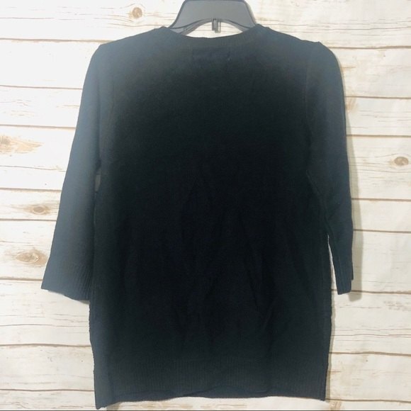 Karen Scott women’s horizontal cable knit sweater petite SM - Picture 5 of 6